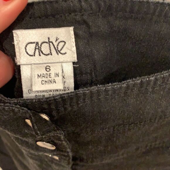 🎉1 hr sale 🎉black linen high waist pants - Picture 5 of 9